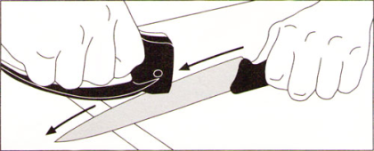 Домакинско точило Victorinox,за прави остриета