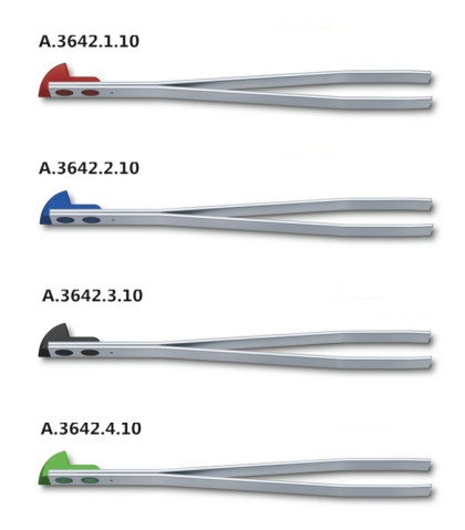 Резервна пинцета, голяма, червена