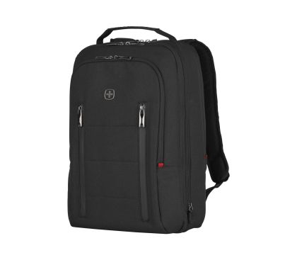 Wenger, City Traveler, Carry-On 16inch Laptop Backpack w/ 12inch Tablet Pocket, Black