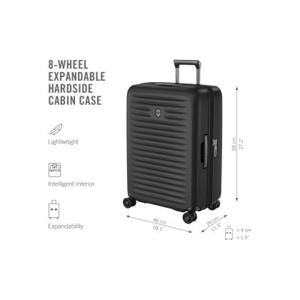 Куфар Victorinox Airox Advanced,Medium case (Black)