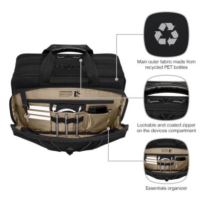 Чанта за лаптоп Wenger Legacy Black Series