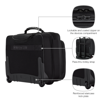 Чанта Wenger с колела Legacy Black Series 15''