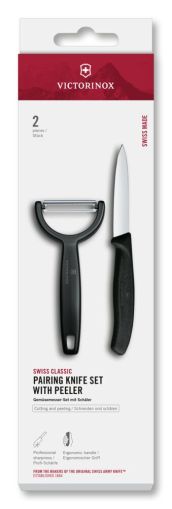 Комплект ножове за белене Victorinox Swiss Classic с I-белачка, 2 части