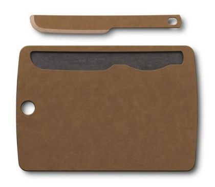 Дъска за рязане + дървено ножче за мазане