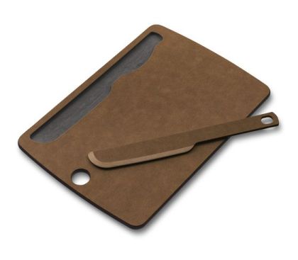 Дъска за рязане + дървено ножче за мазане