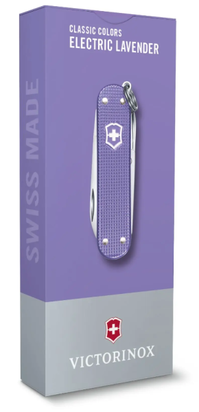 Нож Victorinox Classic Alox Elektric Levender