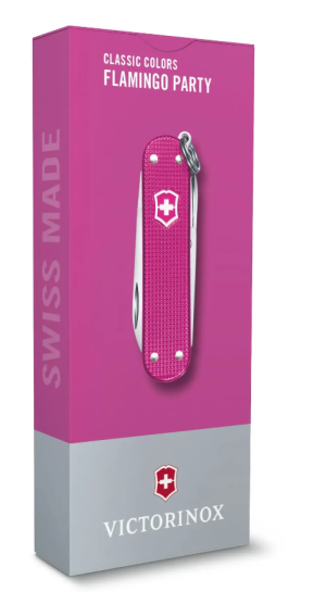Нож Victorinox Classic Alox Flamingo Party