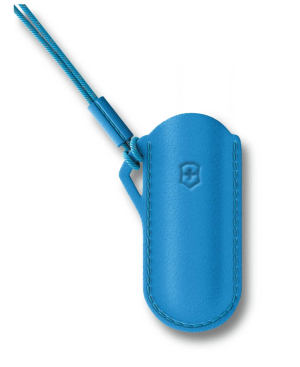 Кожен калъф с текстилна верижка Victorinox  Summer Rain