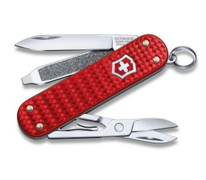 Нож Victorinox Classic Precious Alox,Iconic Red
