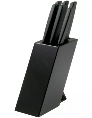 . Комплект ножове Victorinox Swiss Modern от 6 части и дървена стойка