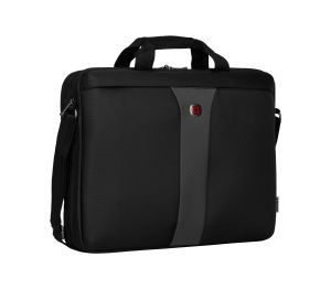 Тънък калъф Wenger, Legacy 17" Slimcase , Black/Gray (R)