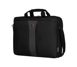 Тънък калъф Wenger, Legacy 17" Slimcase , Black/Gray (R)