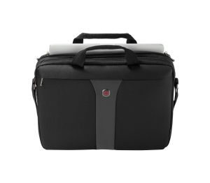 Тънък калъф Wenger, Legacy 17" Slimcase , Black/Gray (R)