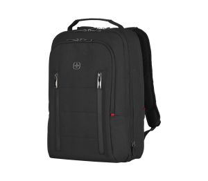 Wenger, City Traveler, Carry-On 16inch Laptop Backpack w/ 12inch Tablet Pocket, Black