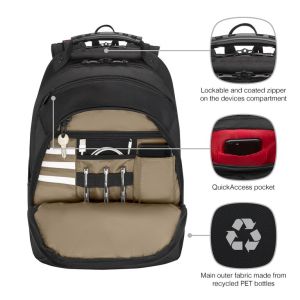 Раница Wenger   за лаптоп 16 ", Legacy Black Series