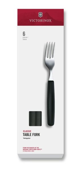 Класическа вилица Victorinox 6 броя