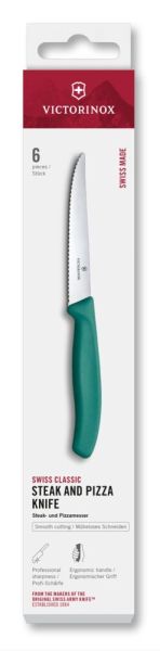 Комплект ножове за пица и стек Victorinox Swiss Classic, 6 части