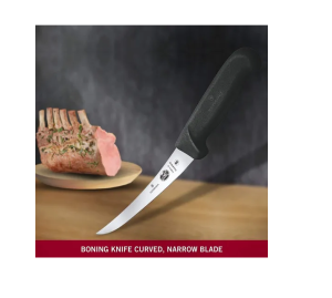 Нож Victorinox Fibrox за обезкостяване,извито гъвкаво  острие