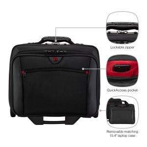Чанта за лаптоп от две части с колелца 15,4 " Wenger "Potomac"