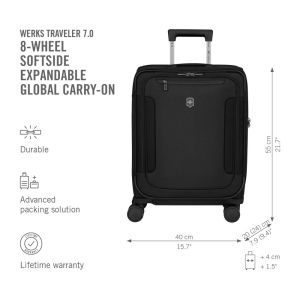 Куфар за ръчен багаж  Victorinox Werks Traveler 7.0 Global Carry-On