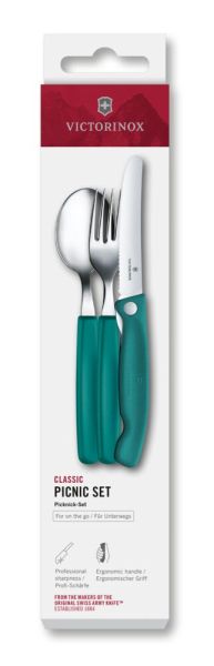 Комплект за хранене Victorinox Swiss Classic Paring Knife, Fork and Spoon Set